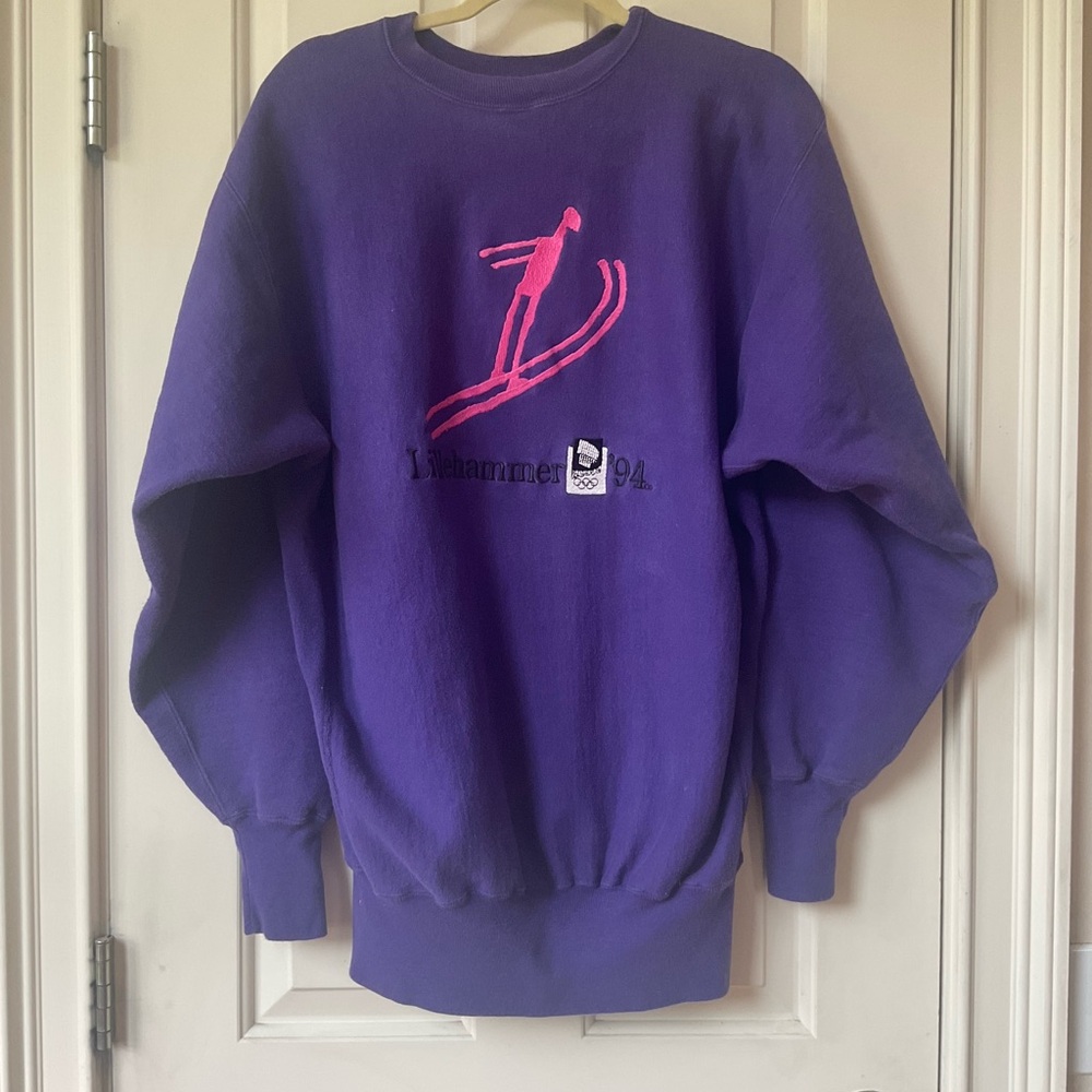 Vintage Champion Purple Sweatshirt from Olympics of ‘94